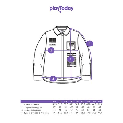 Блузка для девочки