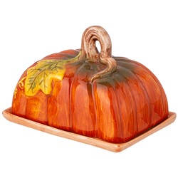 МАСЛЕНКА С КРЫШКОЙ КОЛЛЕКЦИЯ "VILLAGE" 15Х10,5Х10 СМ