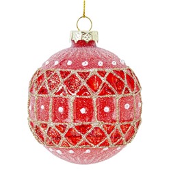 GAEM Набор из 12шт Украшение новогоднее "Шар", D 7.5 см, L34 W25 H9 см