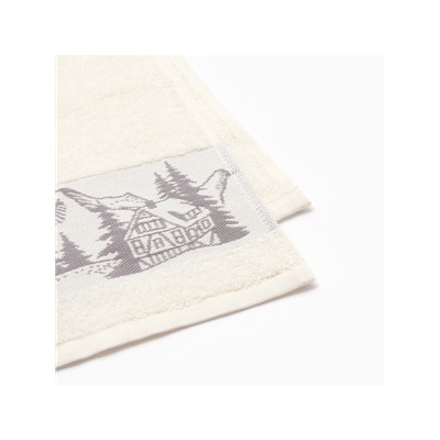 Полотенце махровое «Этель. Снежный город», 30×60 см, хлопок 100%