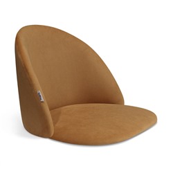 Стул полубарный SHT-ST35/S94-1
                        горчичный / прозрачный лак / черный муар