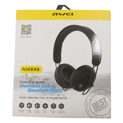 Bluetooth Наушники Awei A800BL