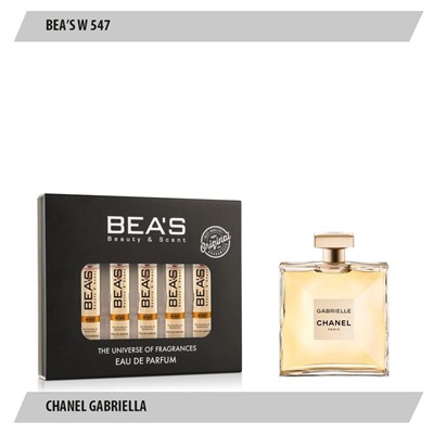 Парфюмерный набор BEAS C Gabrielle Women 5*5 ml W547, Парфюмерный набор Beas W547 создан по мотивам аромата C Gabriella