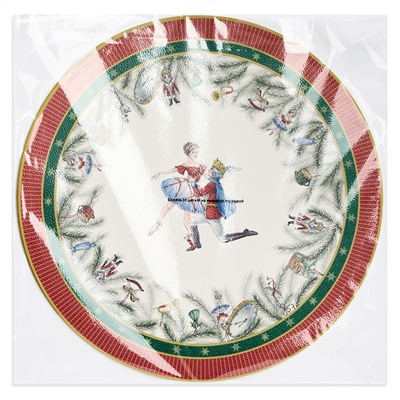 НАБОР ПОДСТАНОВОЧНЫХ САЛФЕТОК "ЩЕЛКУНЧИК" ИЗ 2 ШТ., ДИАМЕТР=38 СМ