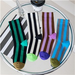 Sports cotton Japanese design knee socks for men and women, internet celebrity, mid-length