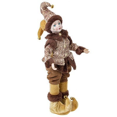 GAEM Игрушка мягконабивная "Клоун" (музыкальный), L19 W15 H49 см