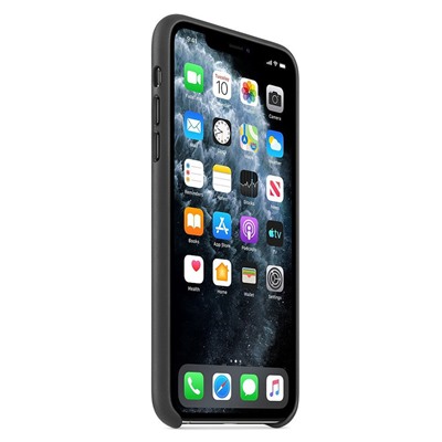 Силиконовый чехол для iPhone 11 Pro Max темно-серый