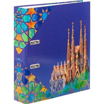Папка-регистратор Attache Selection Travel Spain, лам.карт, 75мм
