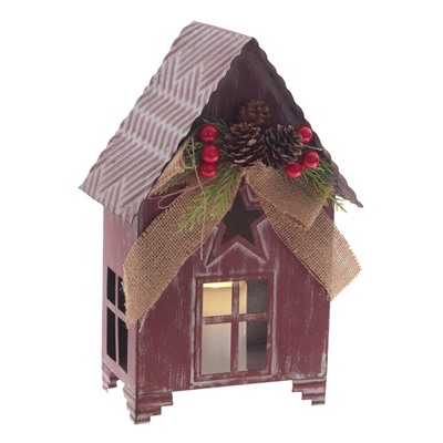 GAEM Изделие декоративное с подсветкой "Домик" (2хAA н/п), L19,5 W16 H30,5 см