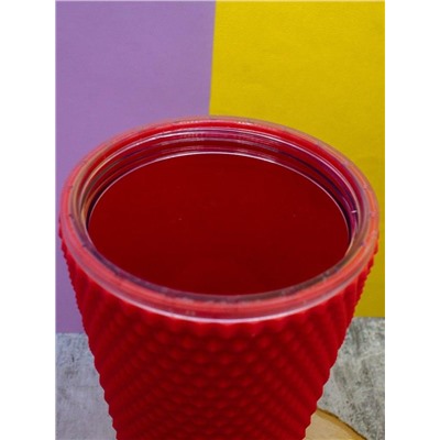 Тамблер "Bright color", red
