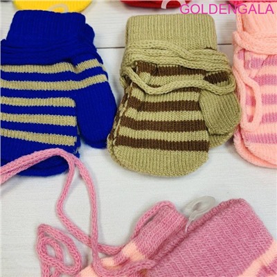 Детские варежки утепленные длина 10 см Арт 3 тип 1