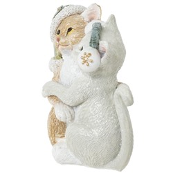 Фигурка декоративная "Кошечки", L9 W4,5 H8,5 см