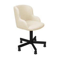 Стул подъемно-поворотный SHT-ST39/S120M-1
                        бежевый / чёрный муар