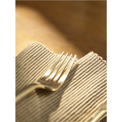 Набор столовых приборов Pure, золотистые матовые, 16 пред.