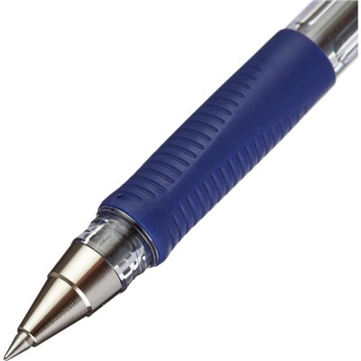Ручка шариковая Pilot BPS-GP-EF (L), резиновый упор, 0.5 мм, масляная основа, стержень синий