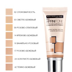 Maybelline сов.тон 09 розово-опалов