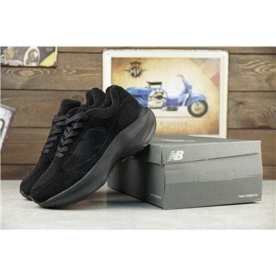 New Balance из натуральной прочной замши и текстиля