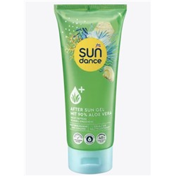 SUNDANCE After Sun Gel Aloe Vera 200 ml,  Солнцезащитный Гель с экстрактом Алоэ Вера, 200 мл