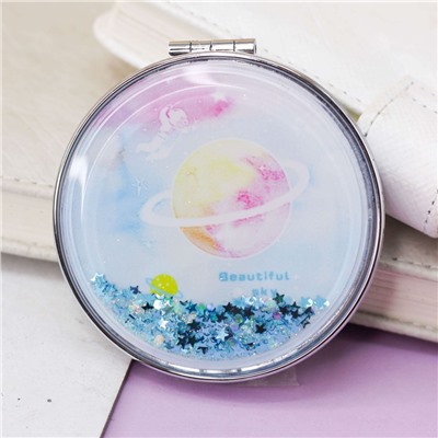 Набор зеркал "Planet stars", шоу-бокс 12 шт. (4 цвета)