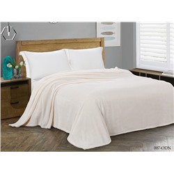 Плед велсофт №276 Вирджиния молочный