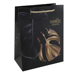 Пакет подарочный 18*23*10 Night Tropic 210г/м2 КОКОС 242566/12/Китай