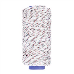 Фал плетеный полипропиленовый с сердечником, 6 мм, L100 м, 16-прядный, Сибртех