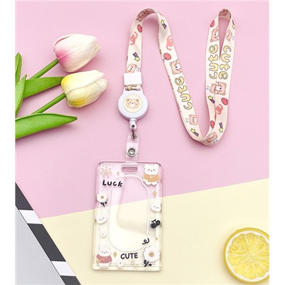 Футляр для карт на ленте "Cute luck"