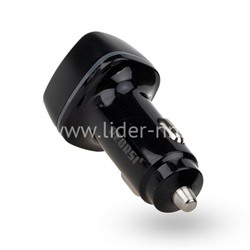 Автомобильное АЗУ 1 USB выход+1 PD (12W) Regrsi CAR-E20 (черный) в коробке