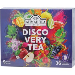 AHMAD TEA. Новый год. Ассорти Чайное открытие карт.упаковка, 36 пак.