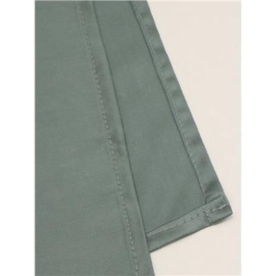 Простыня 1.5 спальная SL Home Tencel, 160×235 см, оливковая, тенсель