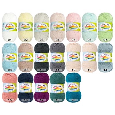 Пряжа Alpina BABY SUPER SOFT