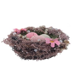 GAEM Изделие декоративное "Гнездо пасхальное", L13 W13,5 H7,5 см