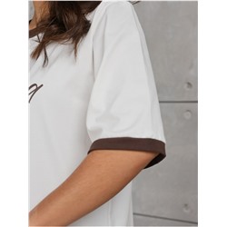 Футболка "Аура" Экрю женская