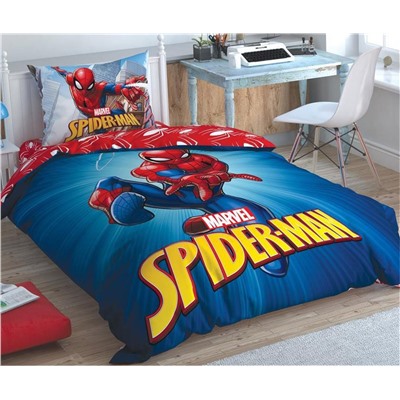 Лицензионное Постельное Бельё Ранфорс Spiderman Time To Movie - TAC