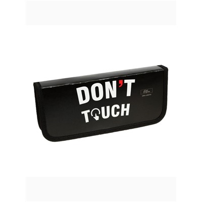 Пенал 1 секция, 90 х 195 х 25 мм, Calligrata Don't touch, ламинированный картон