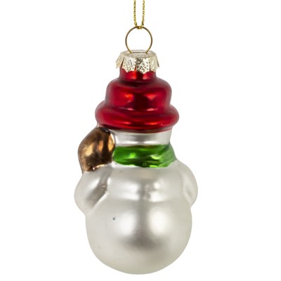 Украшение новогоднее "Снеговик", L5 W4,5 H9 см