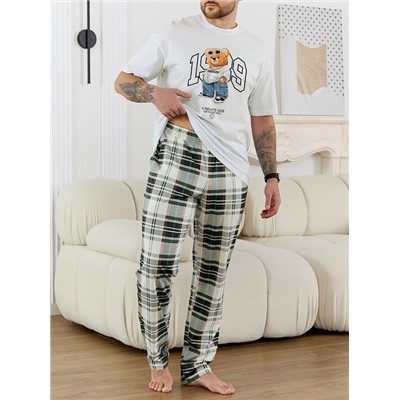 Мужской костюм Мишель-6 КП-168 / зелёный