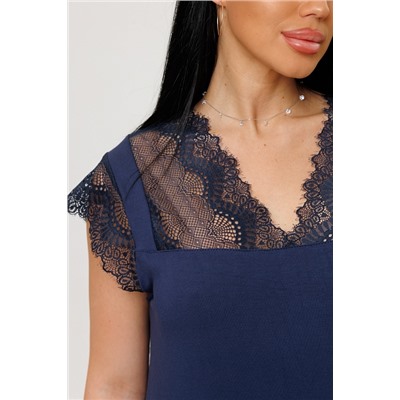 Женская ночная сорочка 2272/1 / Синий