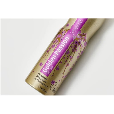 Mi-Ri-Ne Дезодорант-антиперспирант Парфюмированный Golden Passion 150мл (Турция)