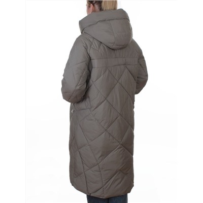 A620 OLIVE Пальто зимнее женское (200 гр. био-пух)