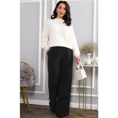 Брюки на резинке Бинори (черные) Б14405-30М