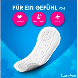 Carefree Slipeinlage Cotton Feel Flexiform ohne Duft 56 St, Карефри Ежедневные прокладки с хлопком Флексиформ 56шт, 5 упаковок (280 шт)