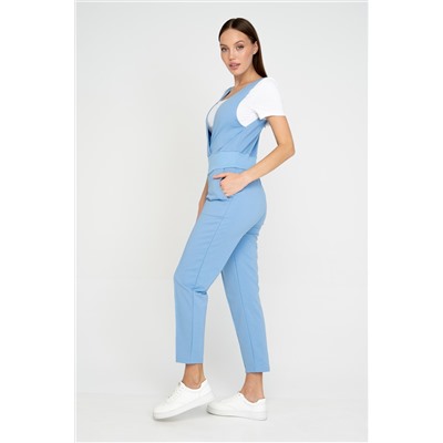 Комбинезон женский 22-363L3-WB голубой