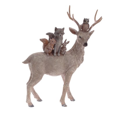 GAEM Фигурка декоративная "Олень", L28,5 W10,5 H35,5 см