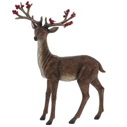 GAEM Фигурка декоративная "Олень", L25 W8,5 H35 см