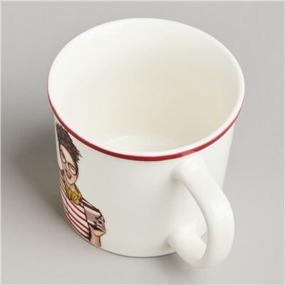 КРУЖКА LEFARD "ЭТА ДЕВОЧКА МОЖЕТ ВСЁ" 370МЛ