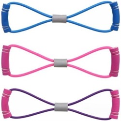 267-943 Эспандер трубчатый "Индиго" (нагрузка 4,5-6,8 кг), микс