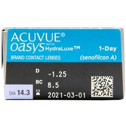 Acuvue Oasys 1-Day, 30 pk