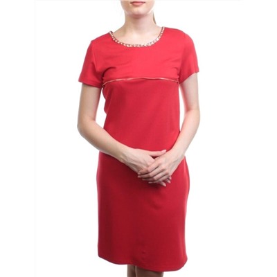 1607 RED Платье женское (90% хлопок, 10% полиэстер)