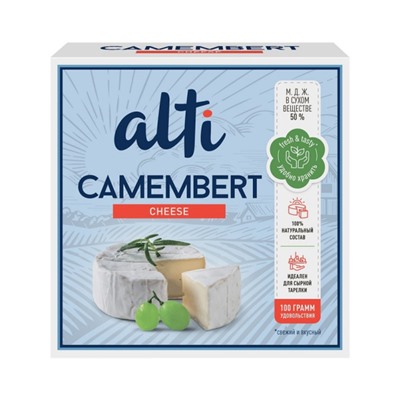 Камамберт "Alti" 50% мдж 100гт БЗМЖ